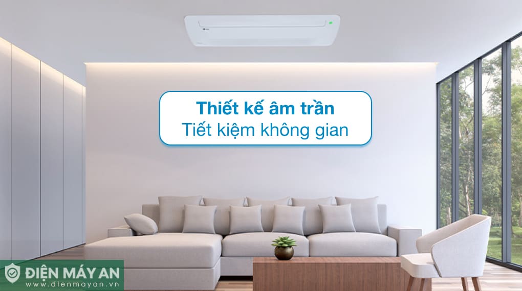 Điều hòa âm trần LG Inverter 12000 BTU 1 hướng thổi ZTNQ12GULA0